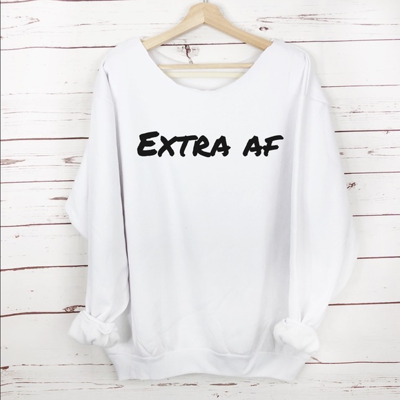NEW Extra AF Womens Sweater, Warm sweater, slouchy - Picture 3 of 8